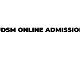 UDSM Admissions 2026/2027 Online Application for Admission Programmes