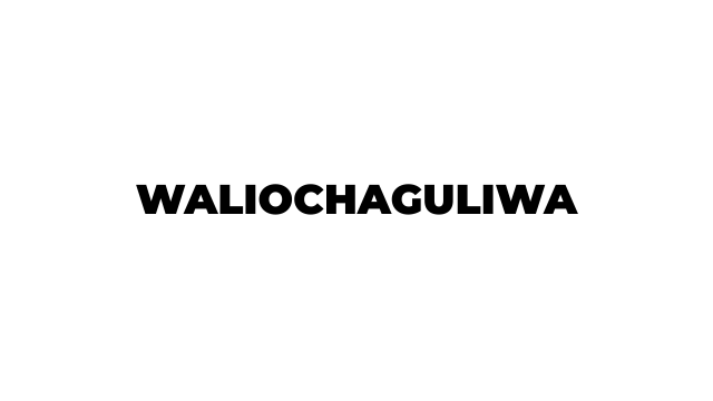 Waliochaguliwa Kidato cha Tano